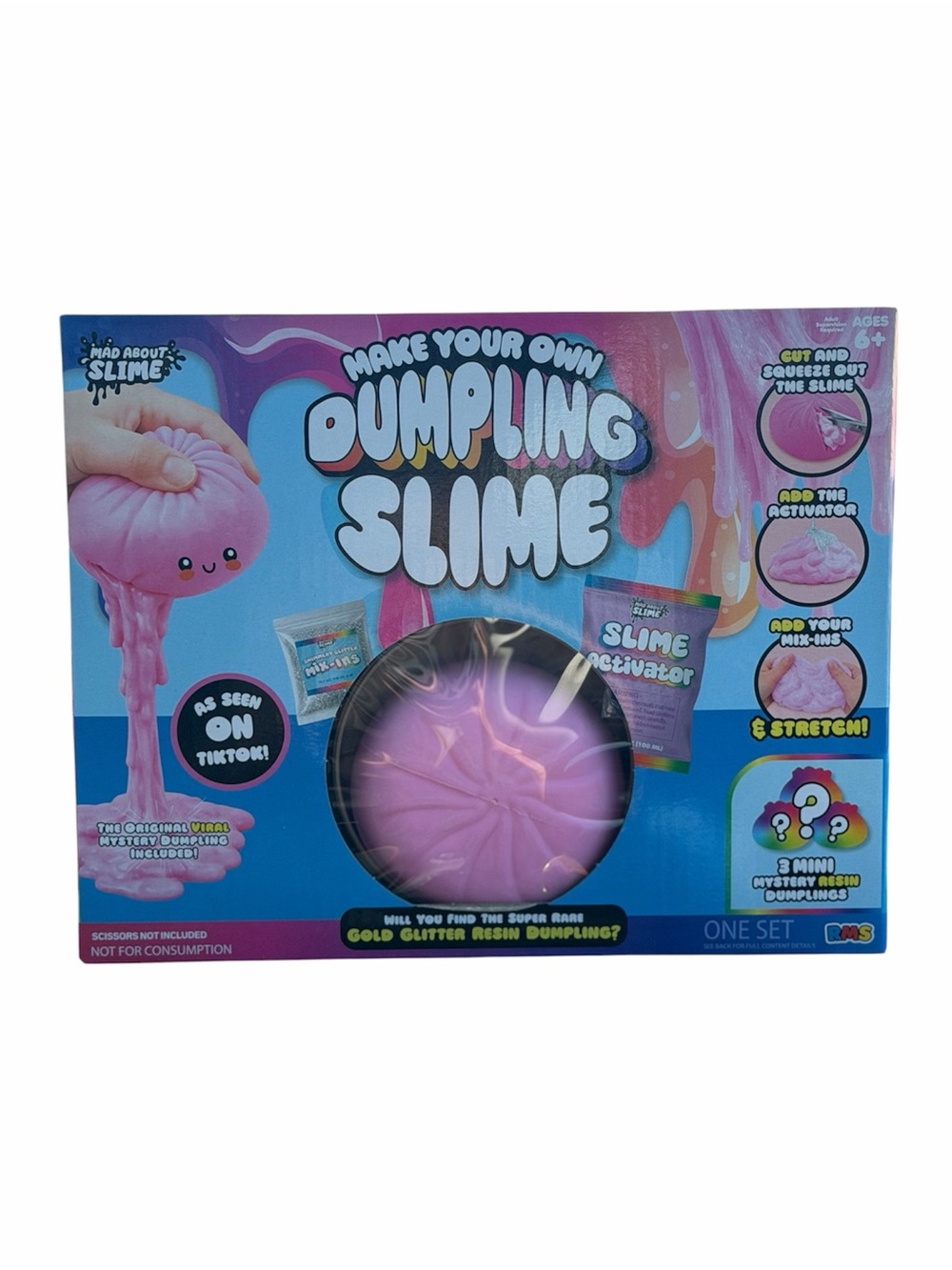 RMS Make Your Own DUMPLING SLIME
Kit - PINK
